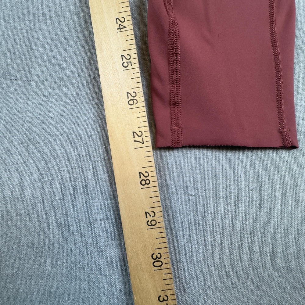 Lululemon Pants Womens 4 High Rise Yoga Leggings Pockets Workout Athletic Gym - Picture 7 of 9